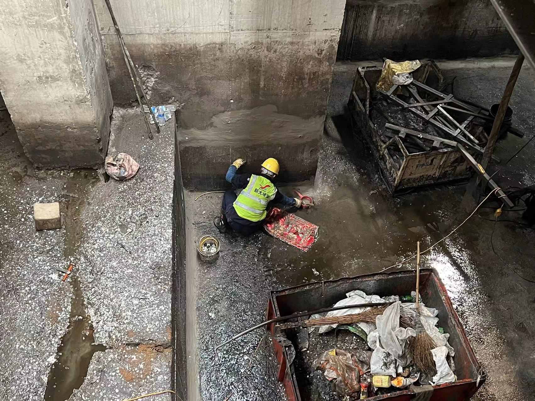 东营河口区基坑渗漏水堵漏